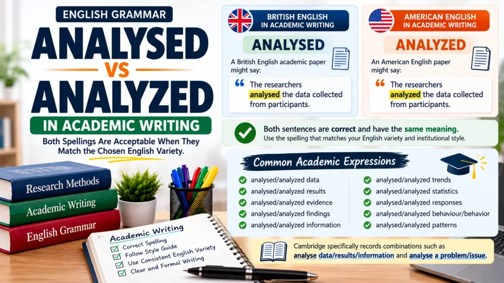 Analysed vs Analyzed in Academic Writing