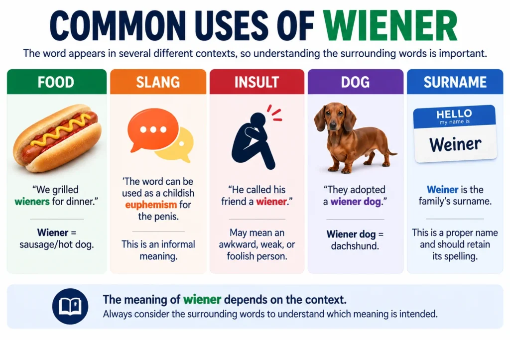 Common Uses of Wiener