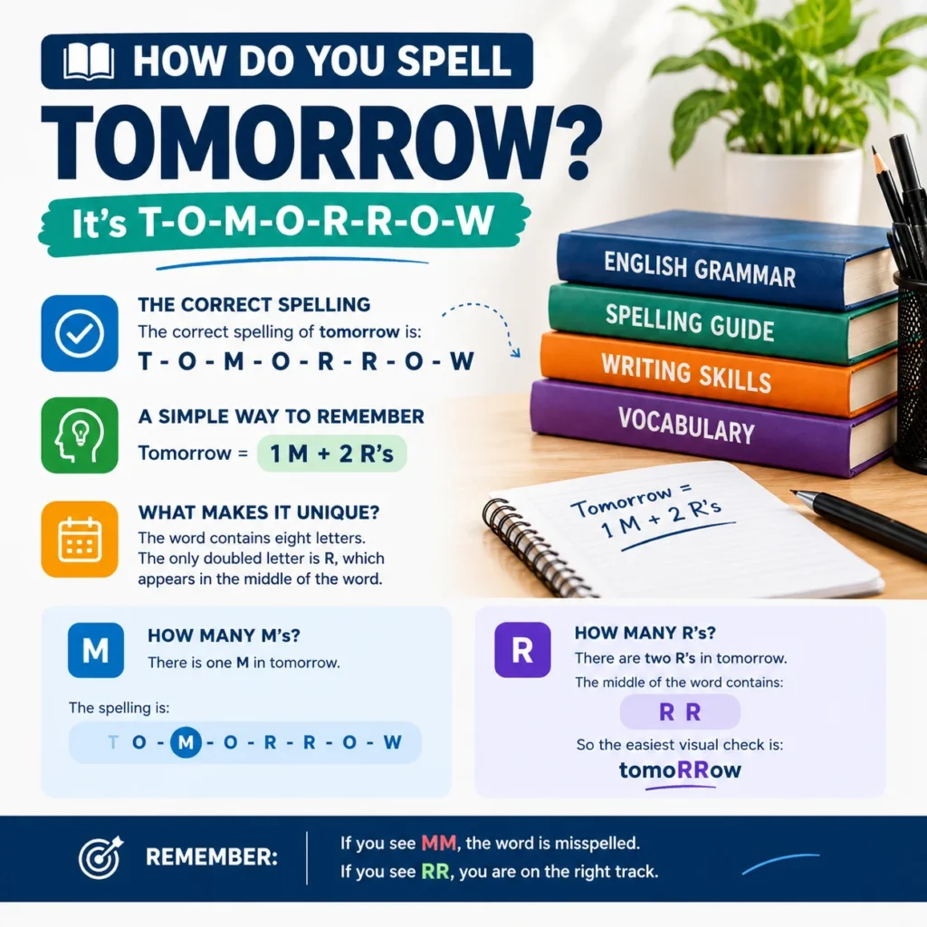How Do You Spell Tomorrow?