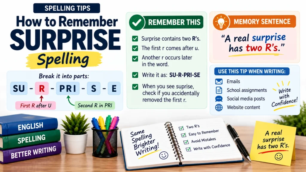 How to Remember Surprise Spelling