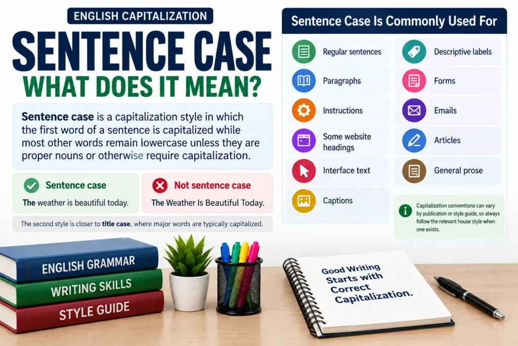 Sentence Case | What Does It Mean?
