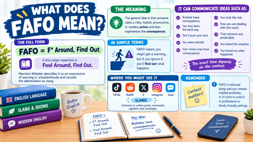 What Does FAFO Mean?
