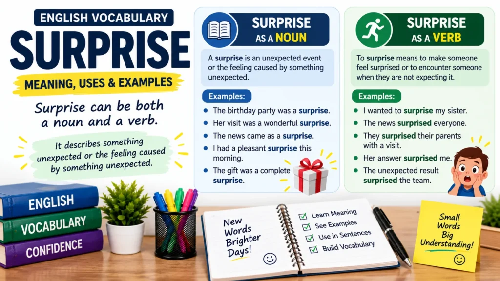 What Does Surprise Mean?
