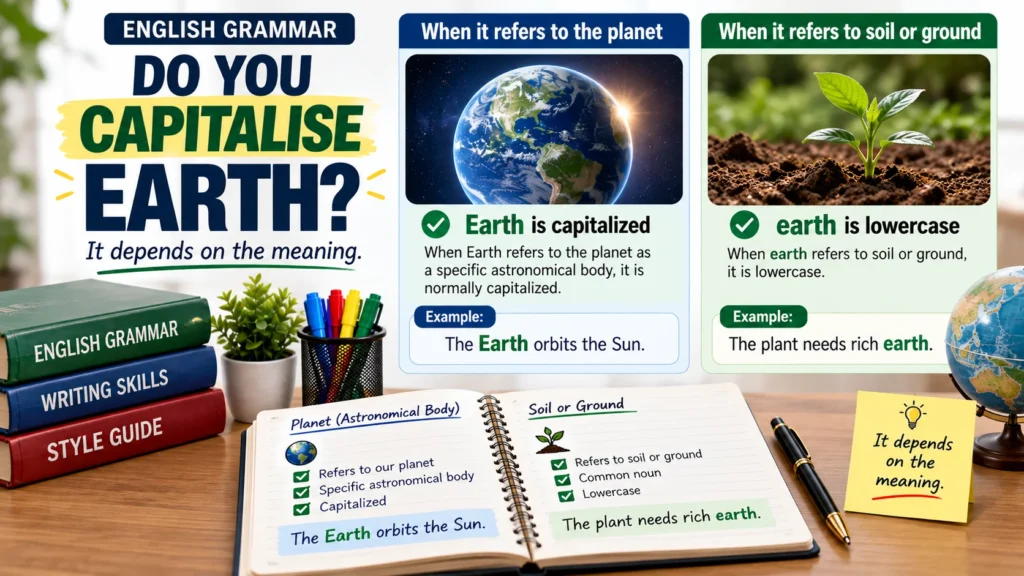 Do You Capitalise Earth?