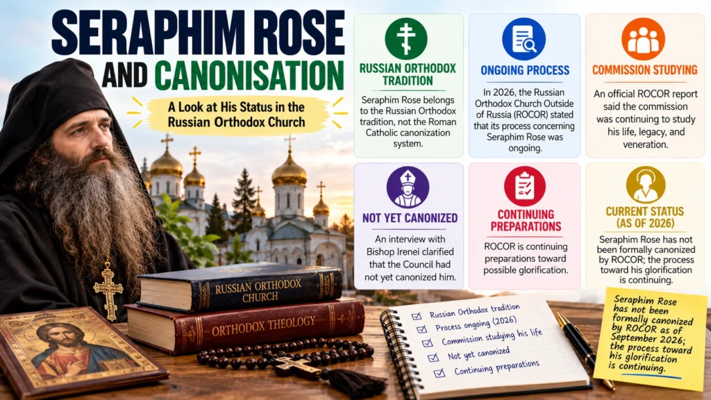 Seraphim Rose and Canonisation
