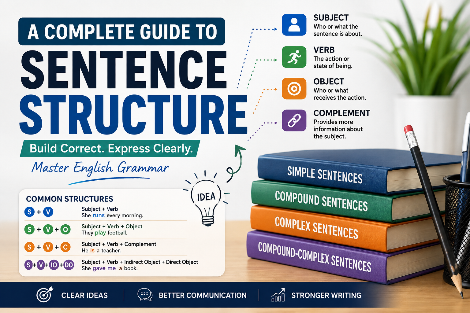Sentence Structure: A Complete Guide to Building Correct English Sentences