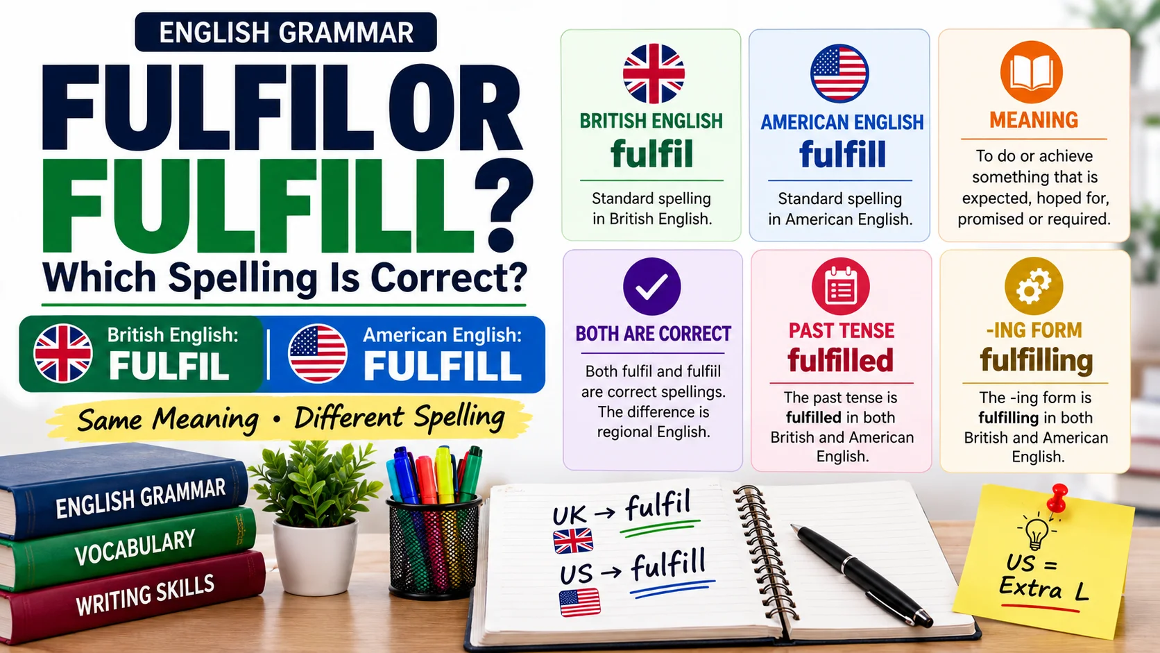 Fulfil or Fulfill | Which Spelling Is Correct?