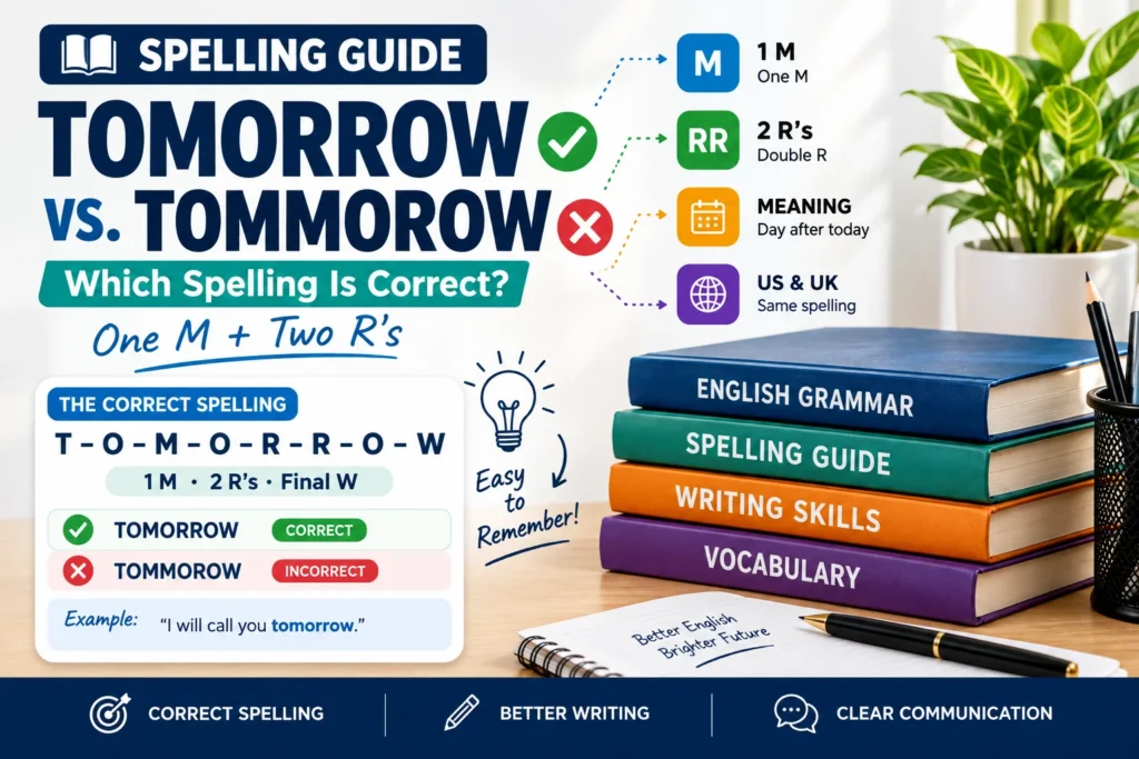 Tomorrow vs. Tommorow Which Spelling Is Correct