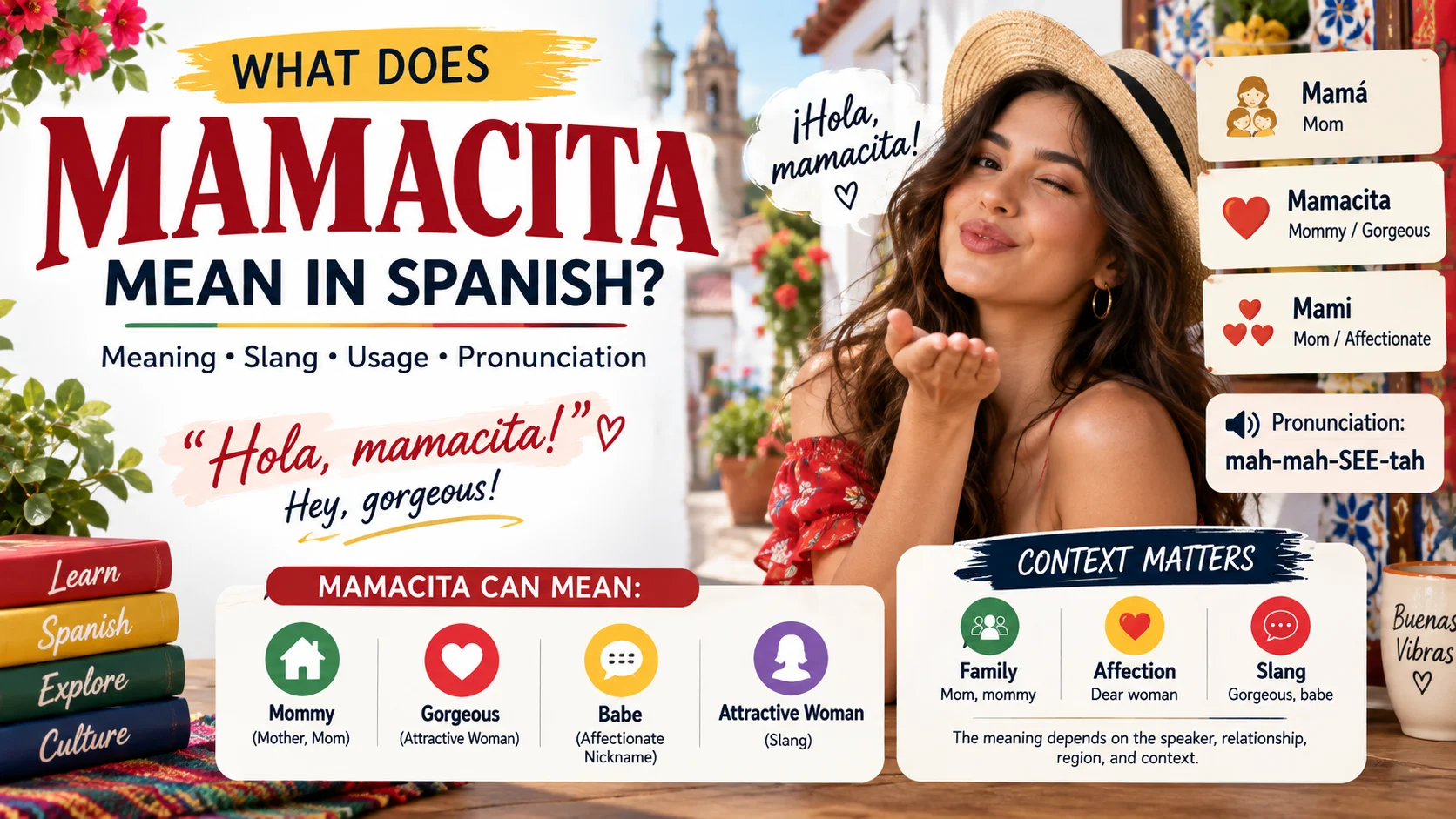 What Does Mamacita Mean in Spanish? Meaning, Slang & Usage